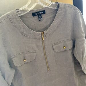 ELlEN TRACY 100% lining tunic